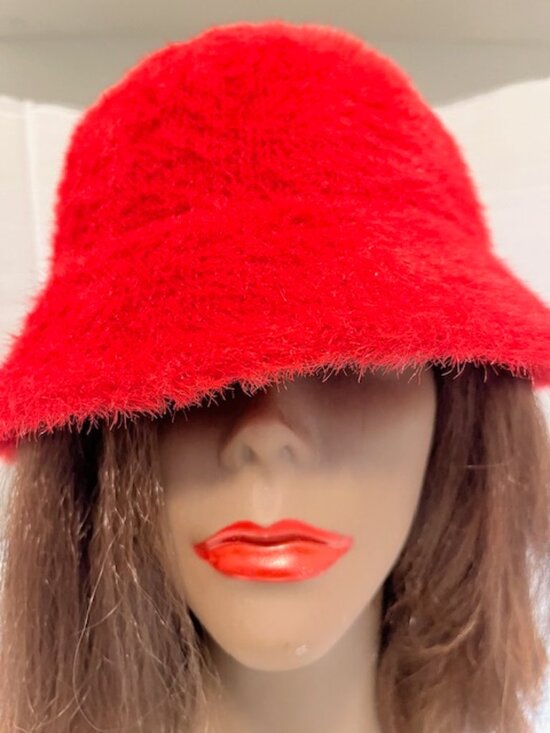 Anthropologie Meave fuzzy bucket hat. - Picture 1 of 3